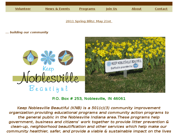 www.keepnoblesvillebeautiful.org