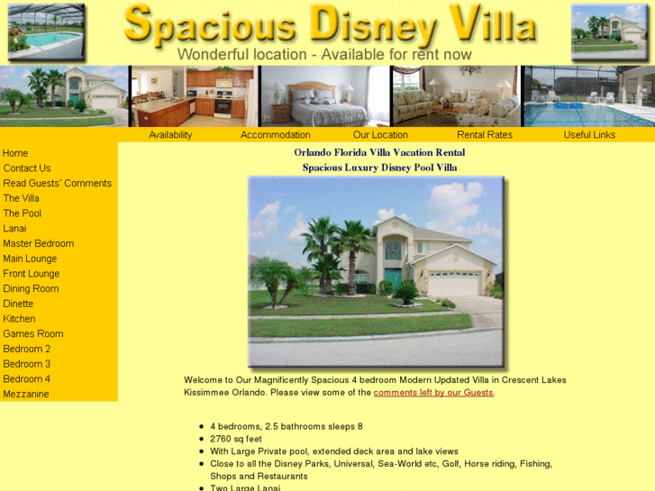 www.spaciousdisneyvilla.com