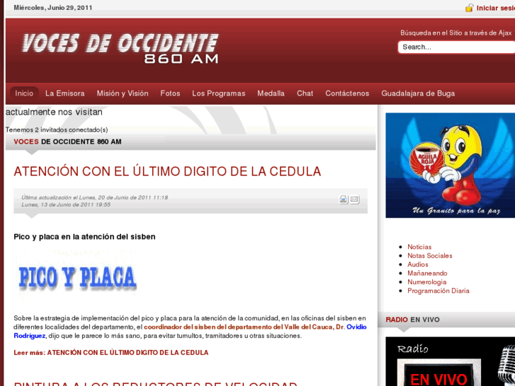 www.vocesdeoccidente.com