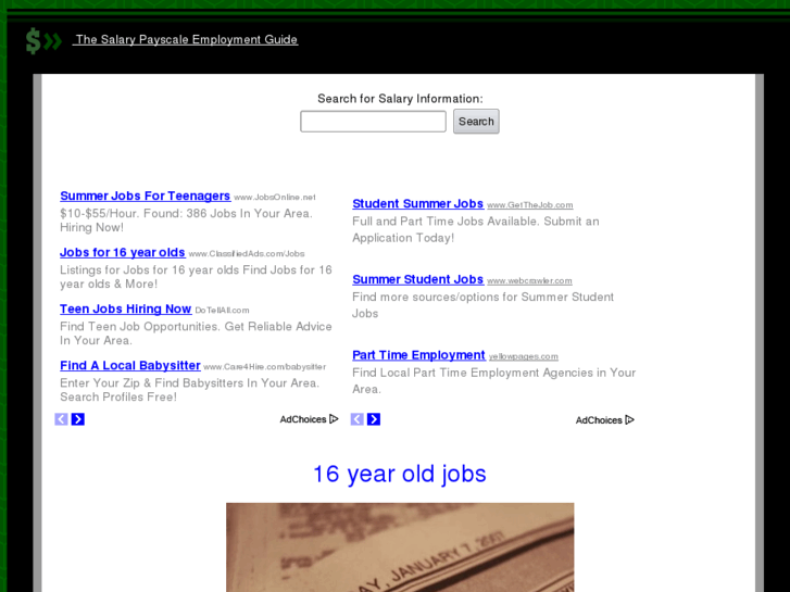 www.16yearoldjobs.com