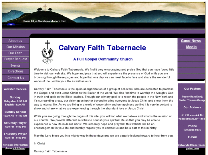 www.calvaryfaithtabernacle.com