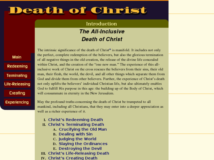 www.christsdeath.com