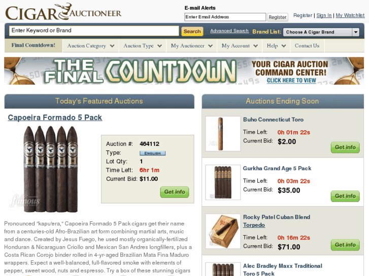 www.cigar-auctioneer.com