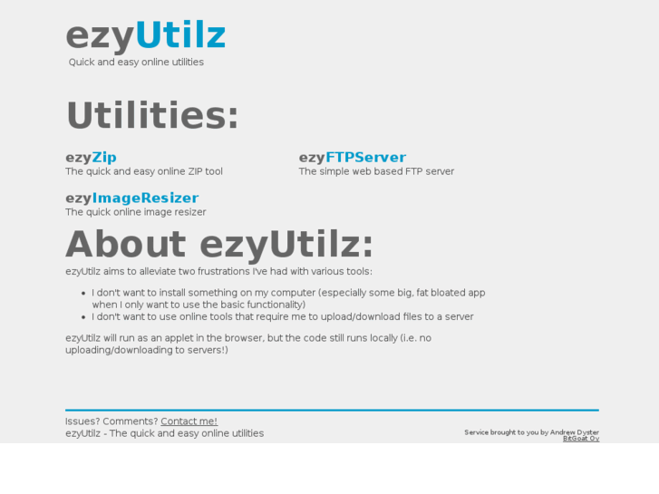 www.ezyutilz.com