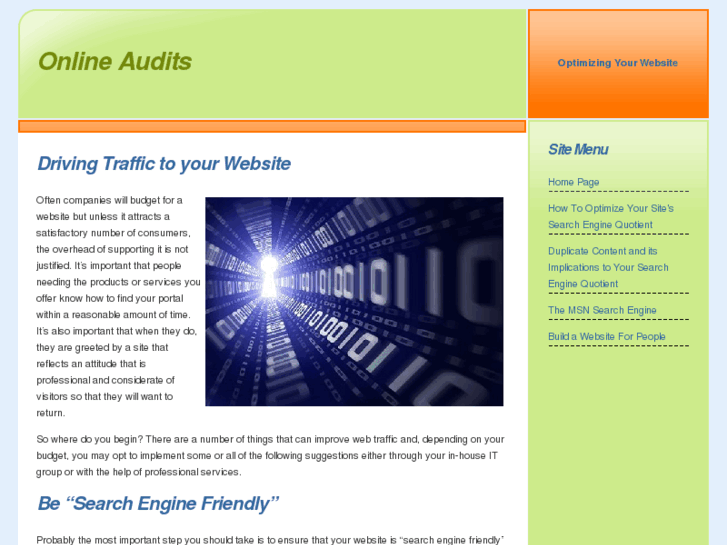 www.onlineaudits.org