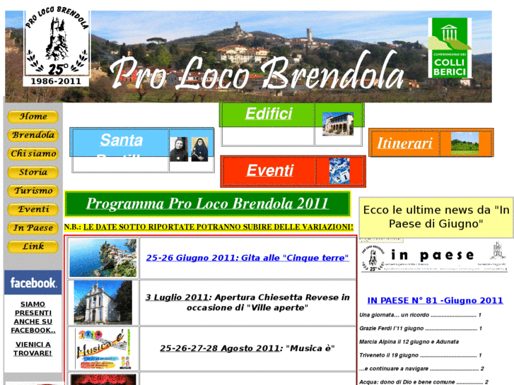 www.prolocobrendola.it