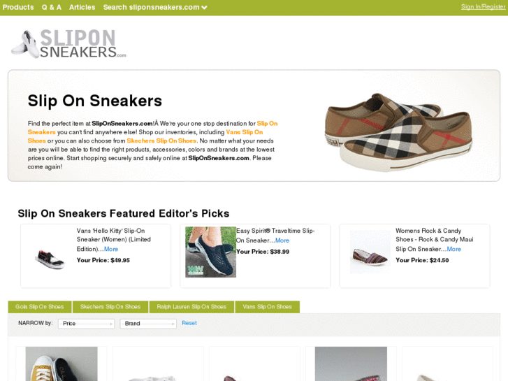 www.sliponsneakers.com