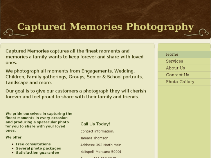 www.capturedmemories-n-time.com