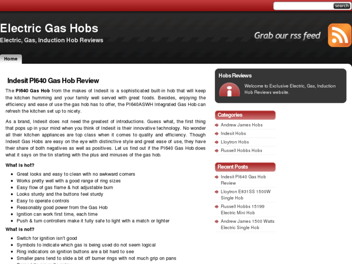 www.electricgashobs.com