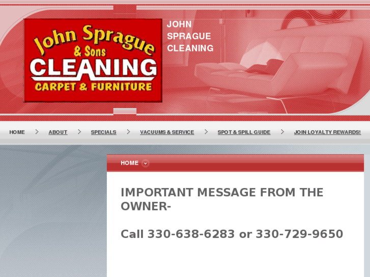 www.johnspraguecleaning.com