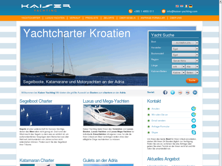 www.kroatienyachtcharter.de