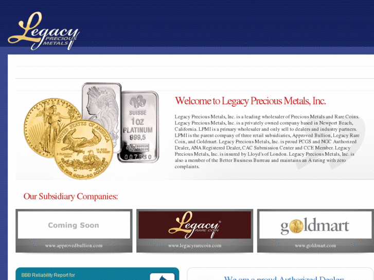 www.legacypreciousmetals.com