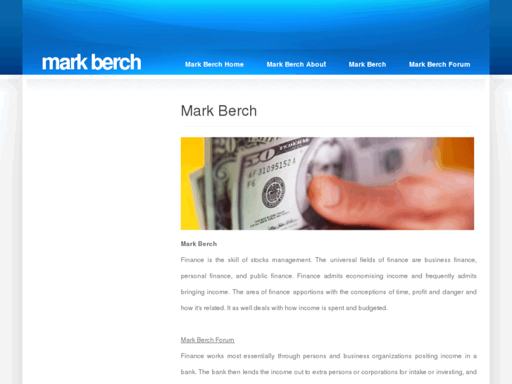 www.markberchforum.com