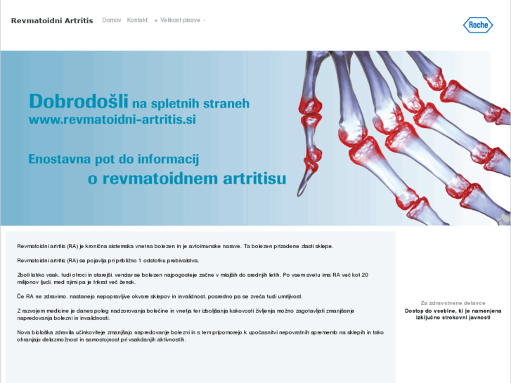 www.revmatoidni-artritis.si