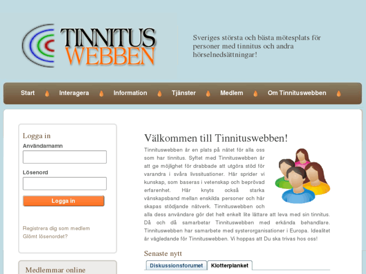 www.tinnituswebben.se