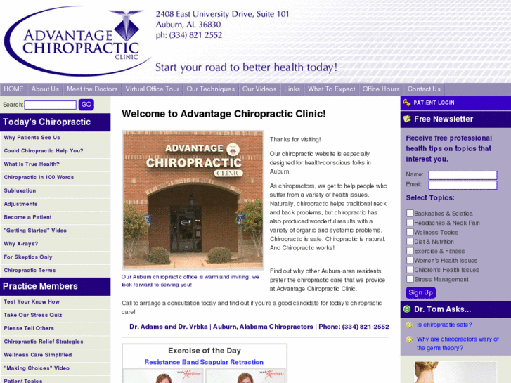 www.advantagechiropracticclinic.com