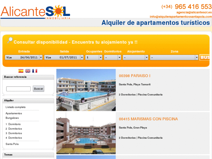 www.alquilerapartamentossantapola.es