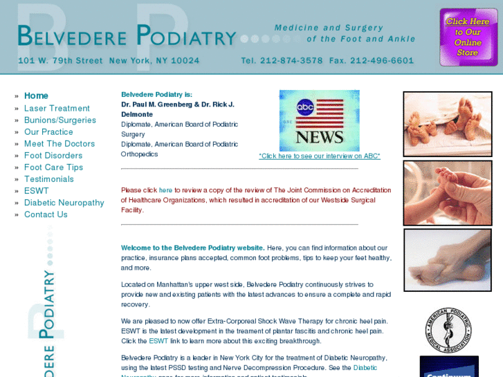 www.belvederepodiatry.com