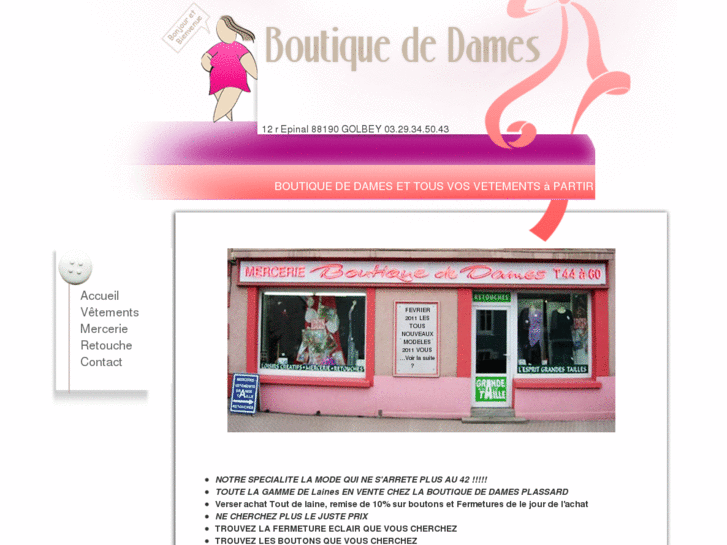 www.boutiquededames.com