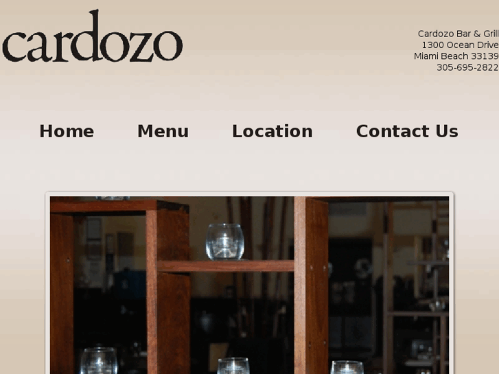 www.cardozobarandgrill.com