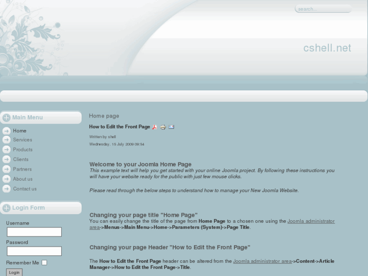 www.cshell.net
