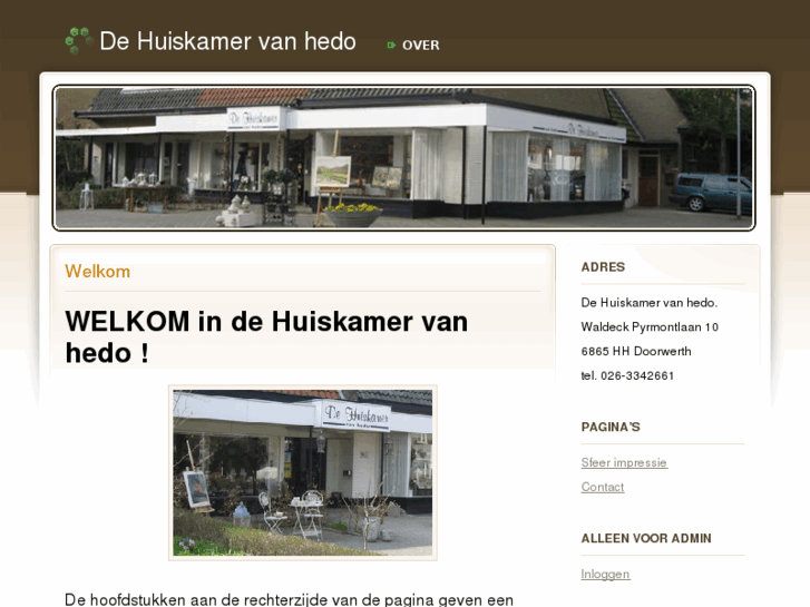 www.dehuiskamervanhedo.nl