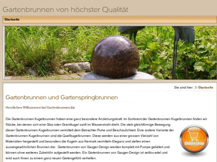 www.gartenbrunnen.biz