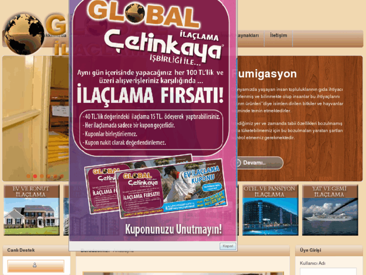 www.globalilaclama.com.tr