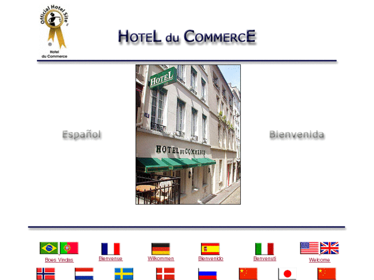 www.hotel-paris-commerce.com