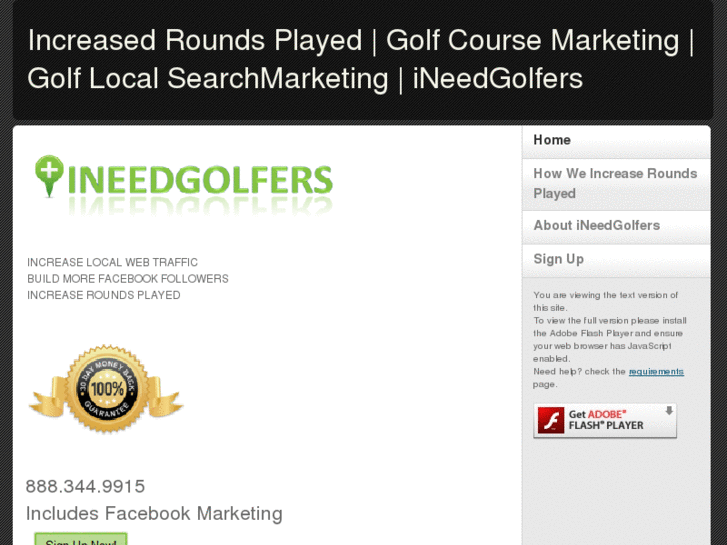 www.ineedgolfers.com