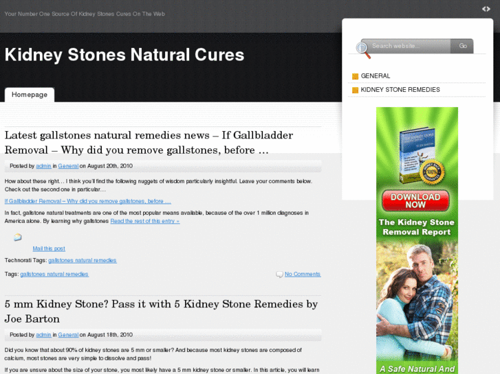 www.kidney-stones-natural-cures.com