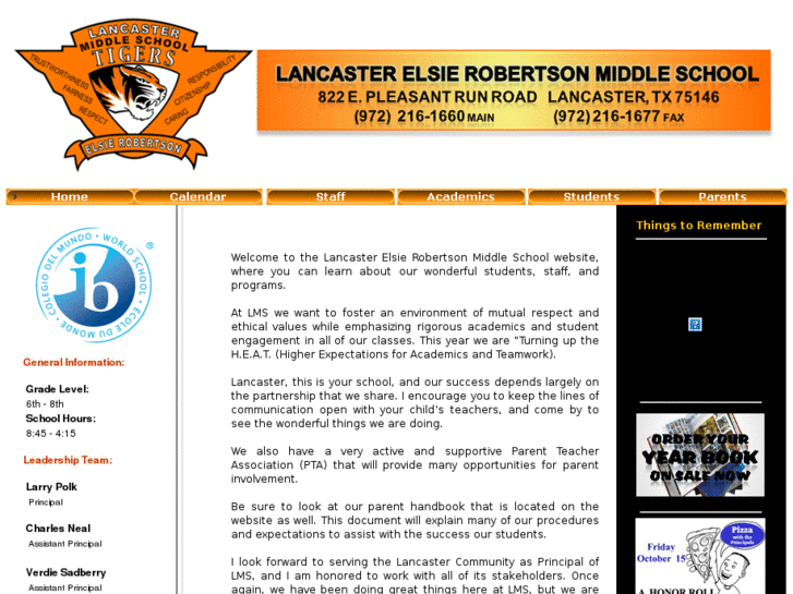 www.lmstigers.net