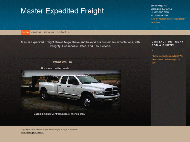 www.masterexpeditedfreight.com