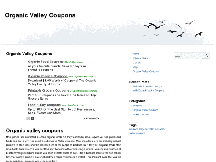 www.organicvalleycoupons.net