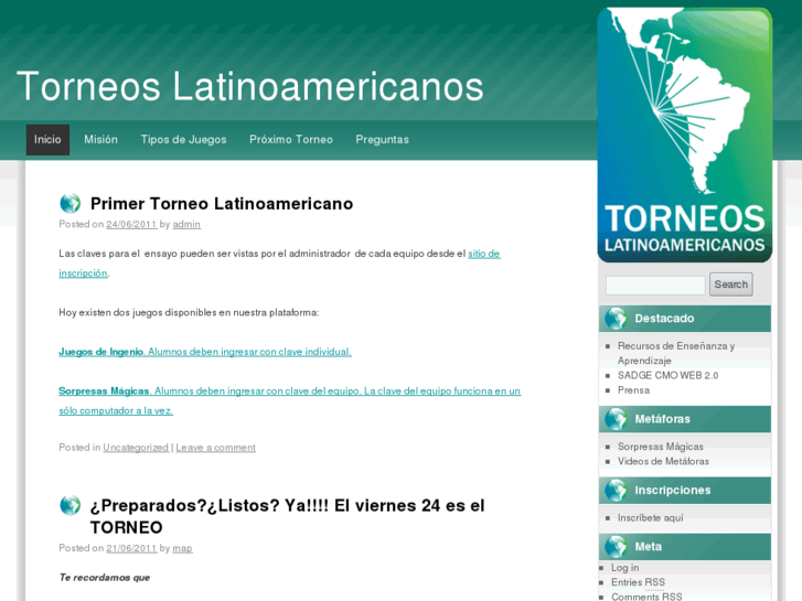 www.torneoslatinoamericanos.org