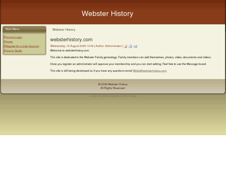 www.websterhistory.com