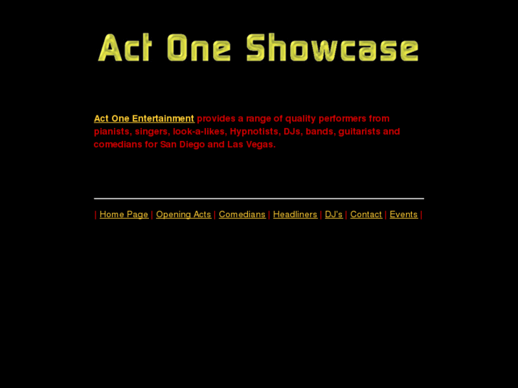 www.actoneshowcase.com