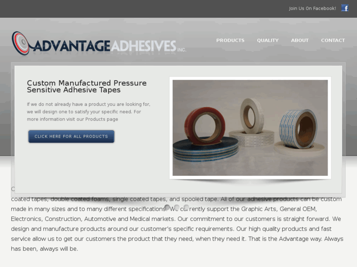 www.advantageadhesives.com