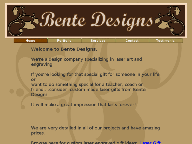 www.bentedesigns.com