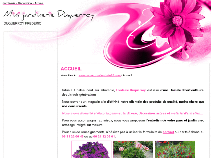 www.duquerroy-fleuriste-16.com