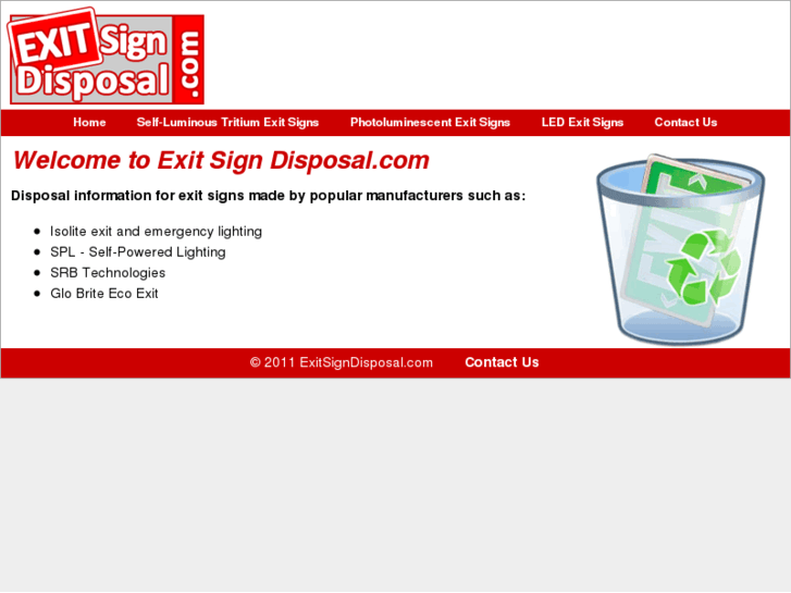 www.exitsigndisposal.com