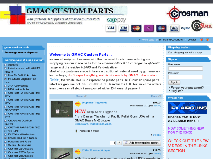 www.gmaccustomparts.com