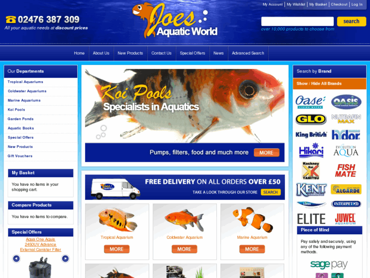 www.joesaquatics.com