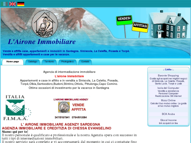 www.laironeimmobiliaresardegna.com