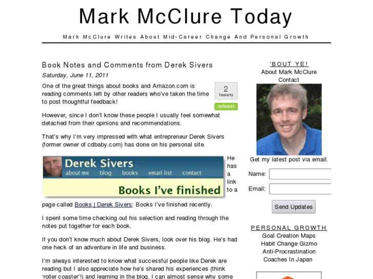 www.markmccluretoday.com