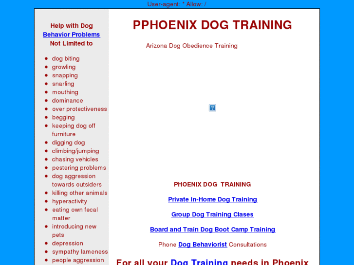 www.phoenixdogtraining.net