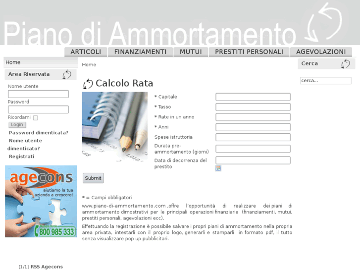 www.piano-di-ammortamento.com