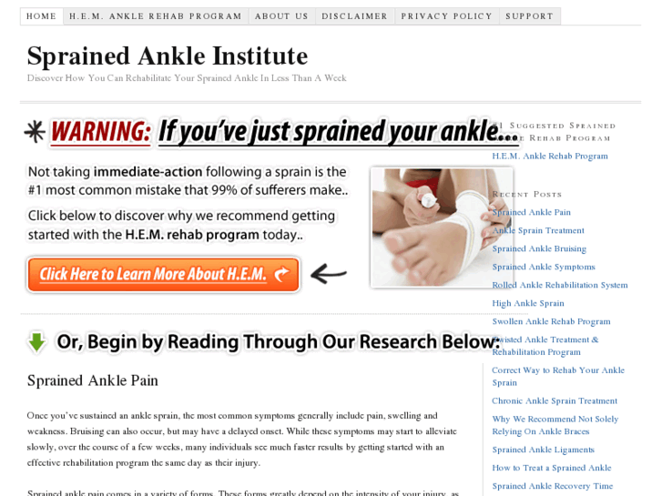 www.sprainedankle.org