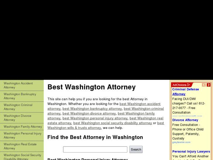 www.bestwashingtonattorney.com