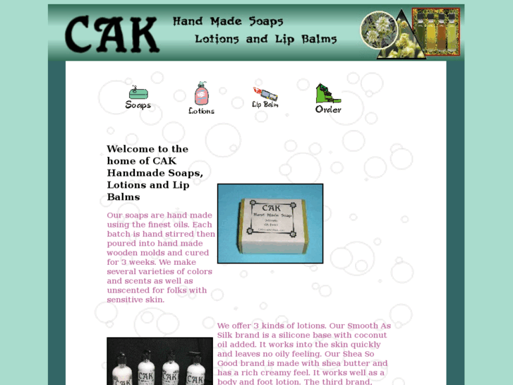 www.caksoap.com